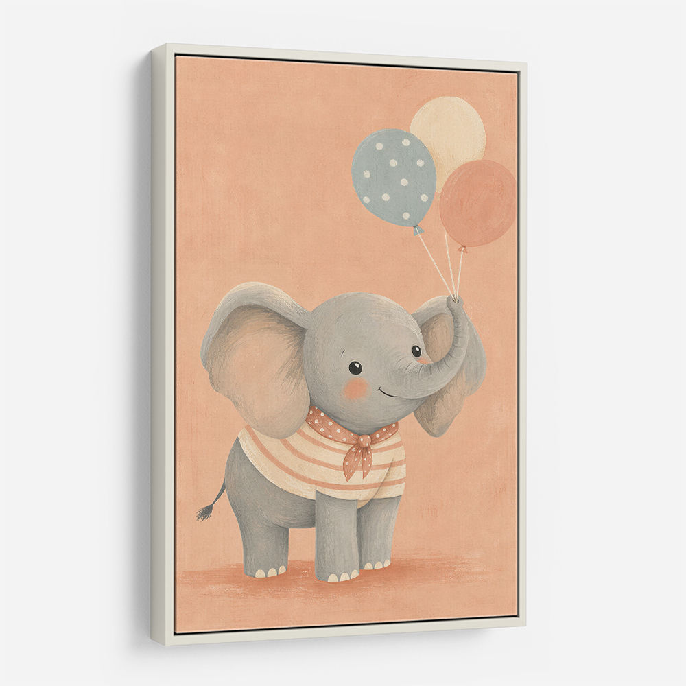 Elephant With Balloons