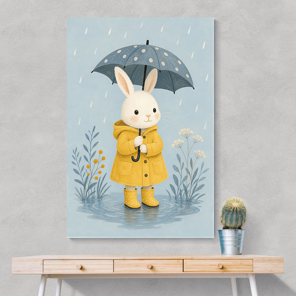 Rabbit in Raincoat