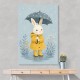 Rabbit in Raincoat