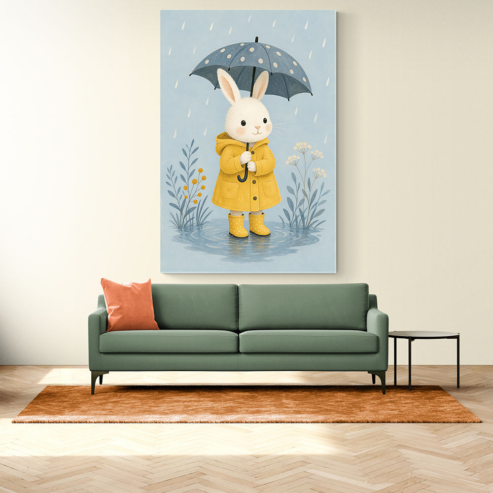 Rabbit in Raincoat