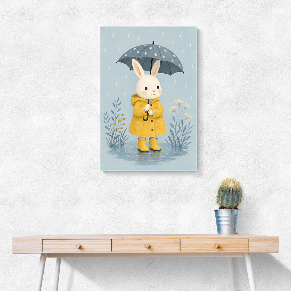 Rabbit in Raincoat