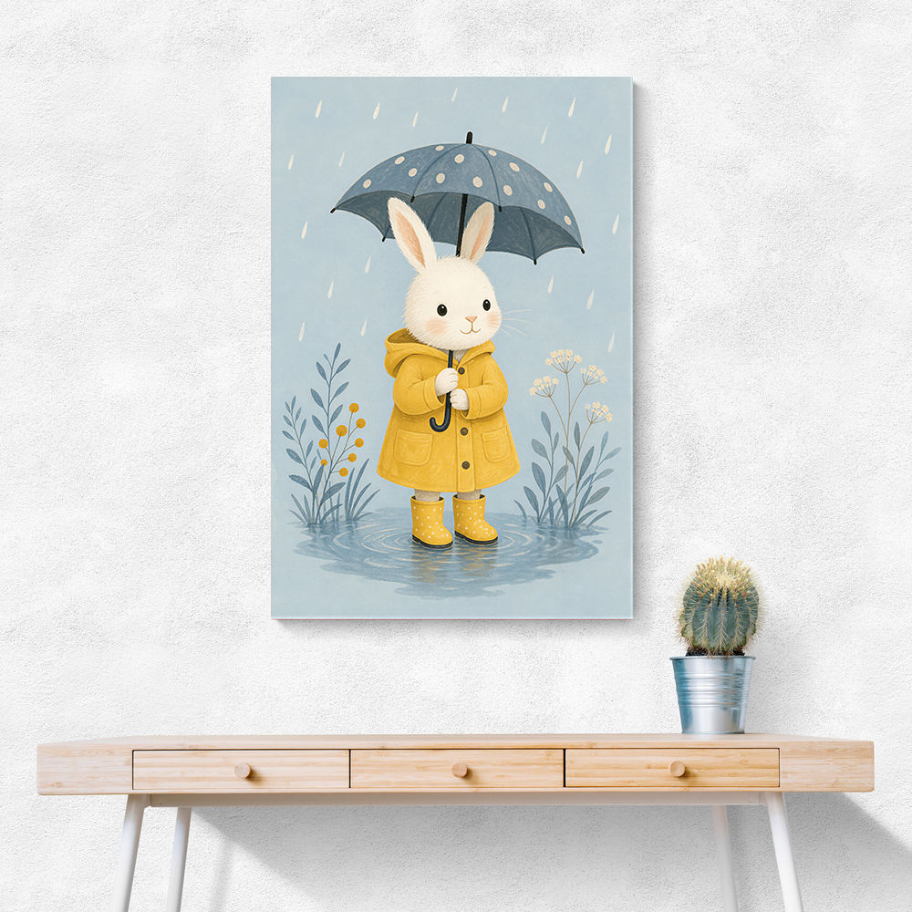 Rabbit in Raincoat