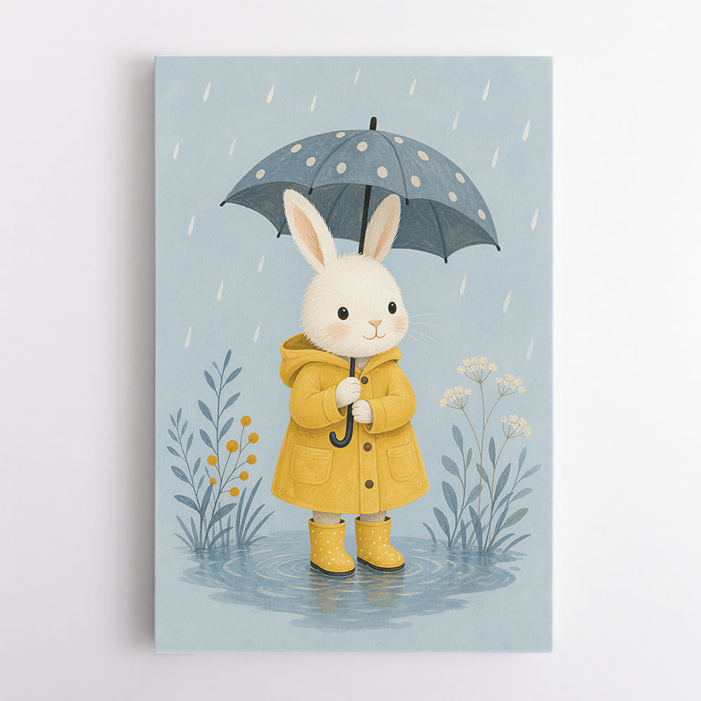 Rabbit in Raincoat