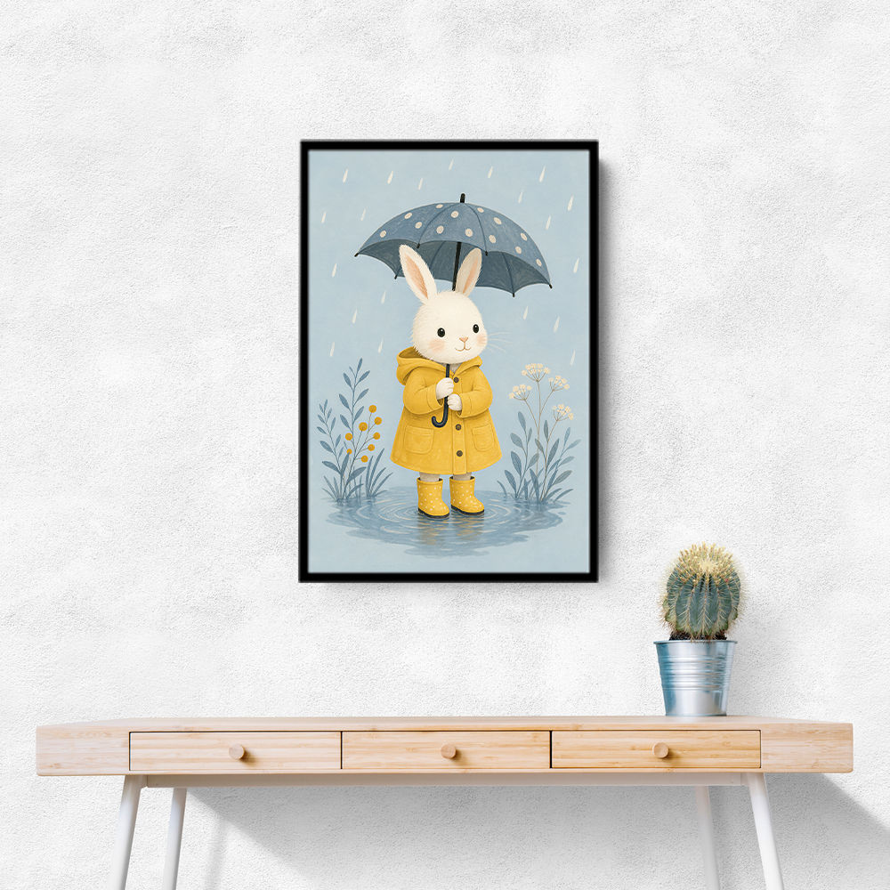 Rabbit in Raincoat