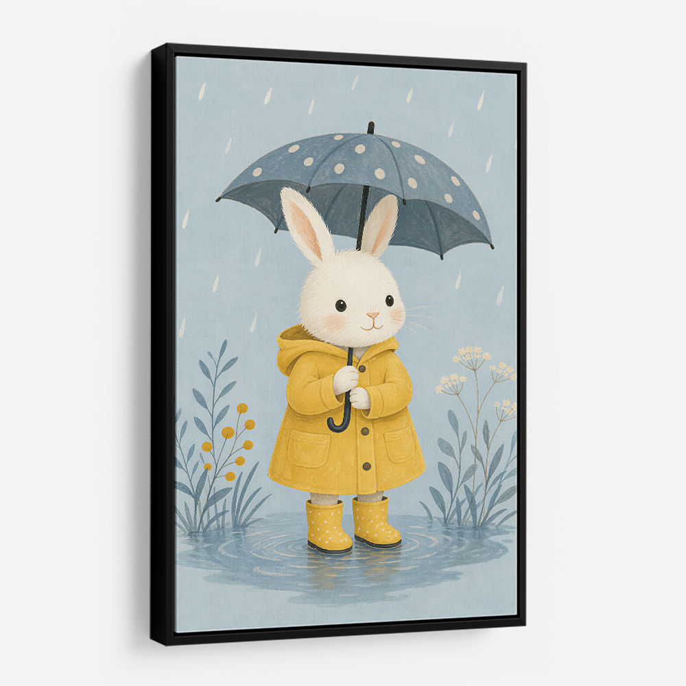 Rabbit in Raincoat