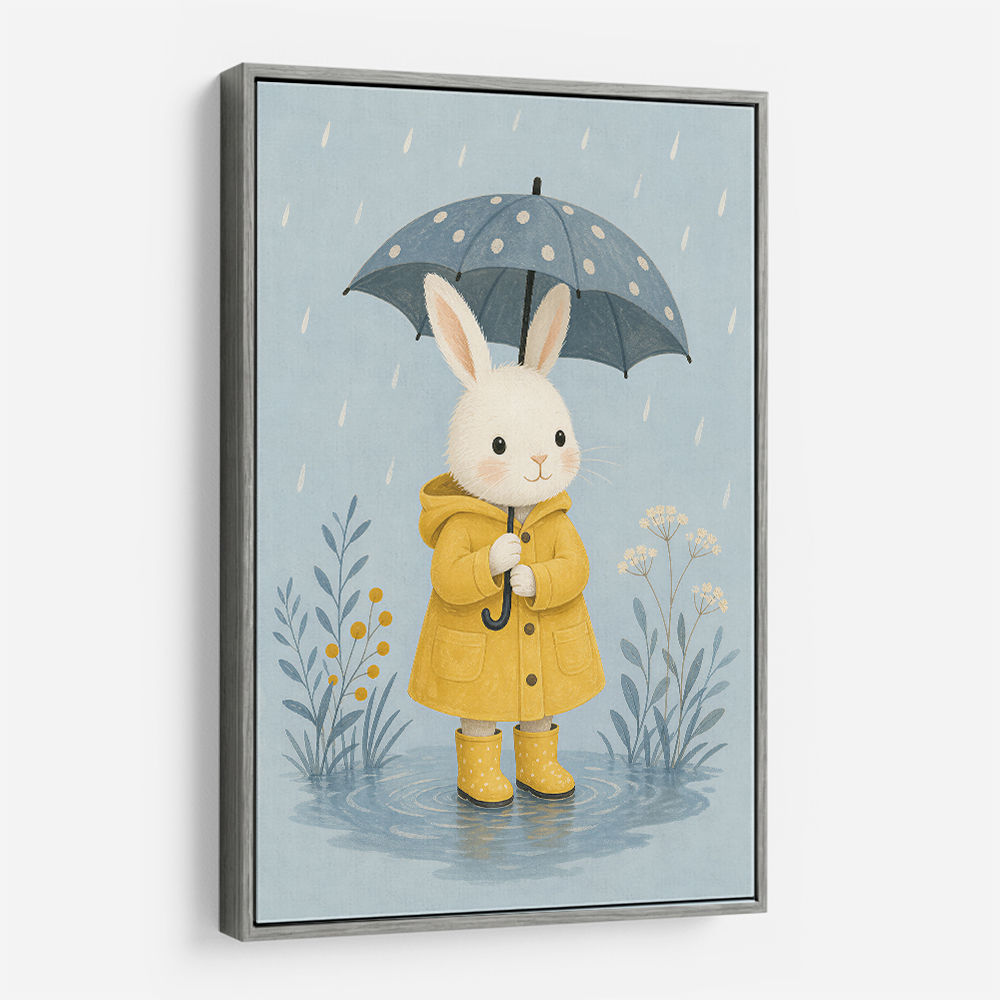 Rabbit in Raincoat