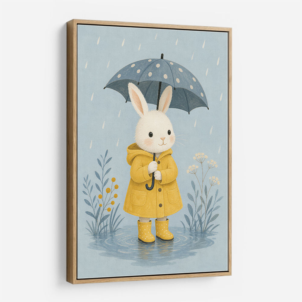 Rabbit in Raincoat