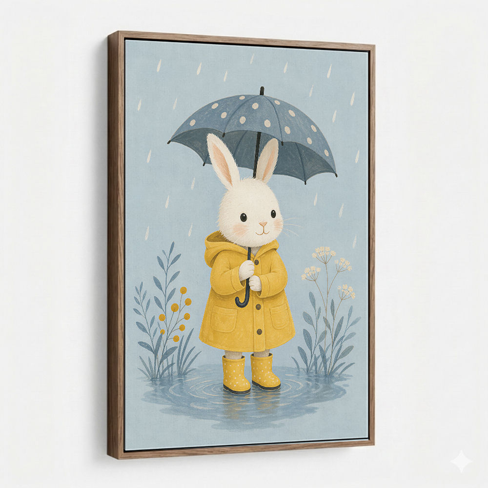 Rabbit in Raincoat