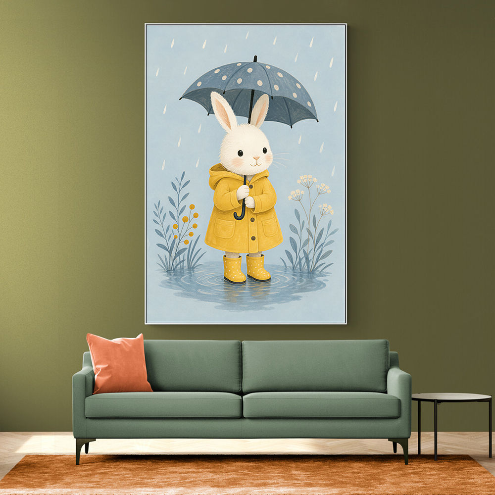Rabbit in Raincoat