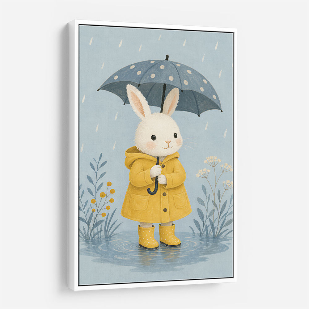 Rabbit in Raincoat