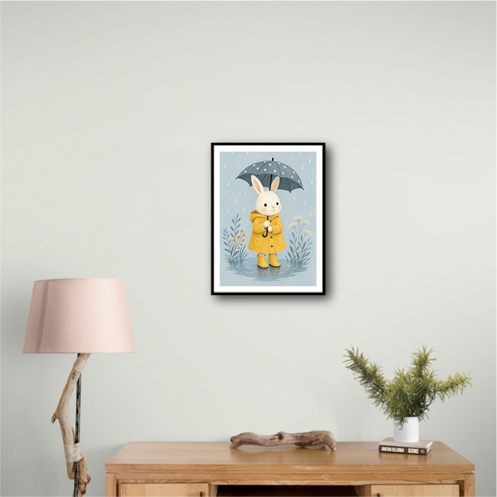 Rabbit in Raincoat