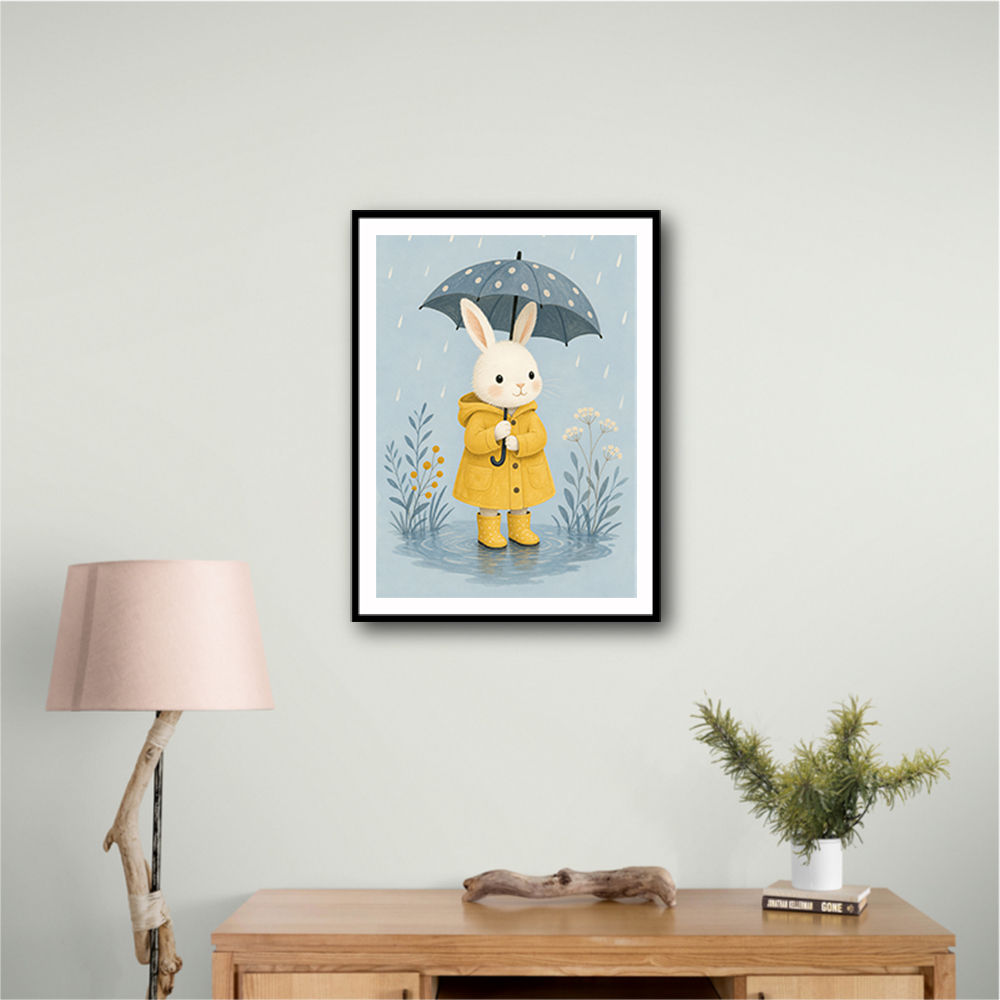Rabbit in Raincoat