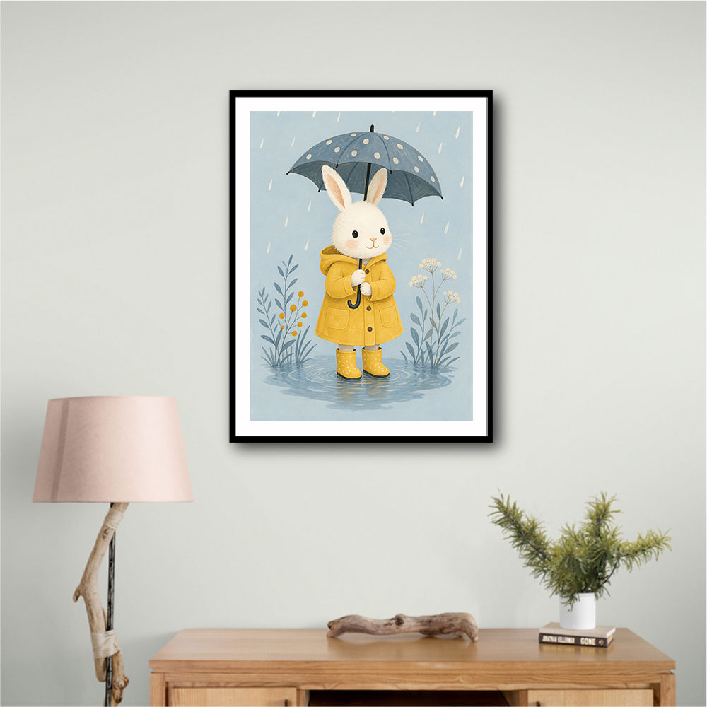 Rabbit in Raincoat