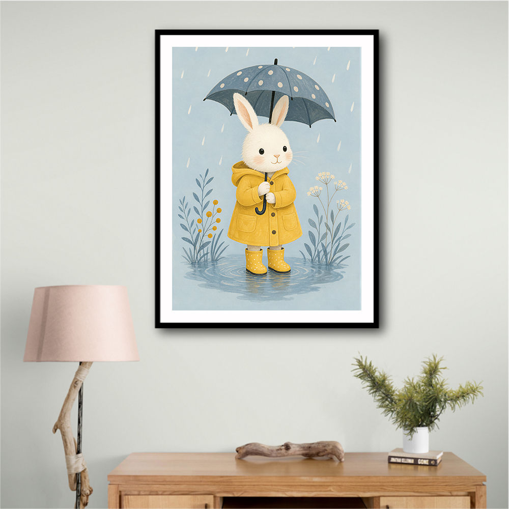 Rabbit in Raincoat