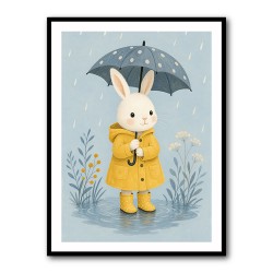 Rabbit in Raincoat