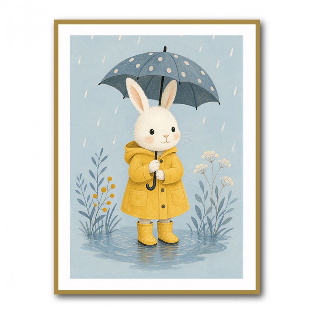 Rabbit in Raincoat