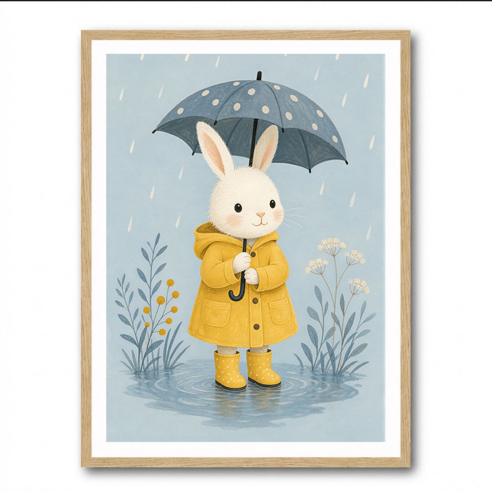 Rabbit in Raincoat