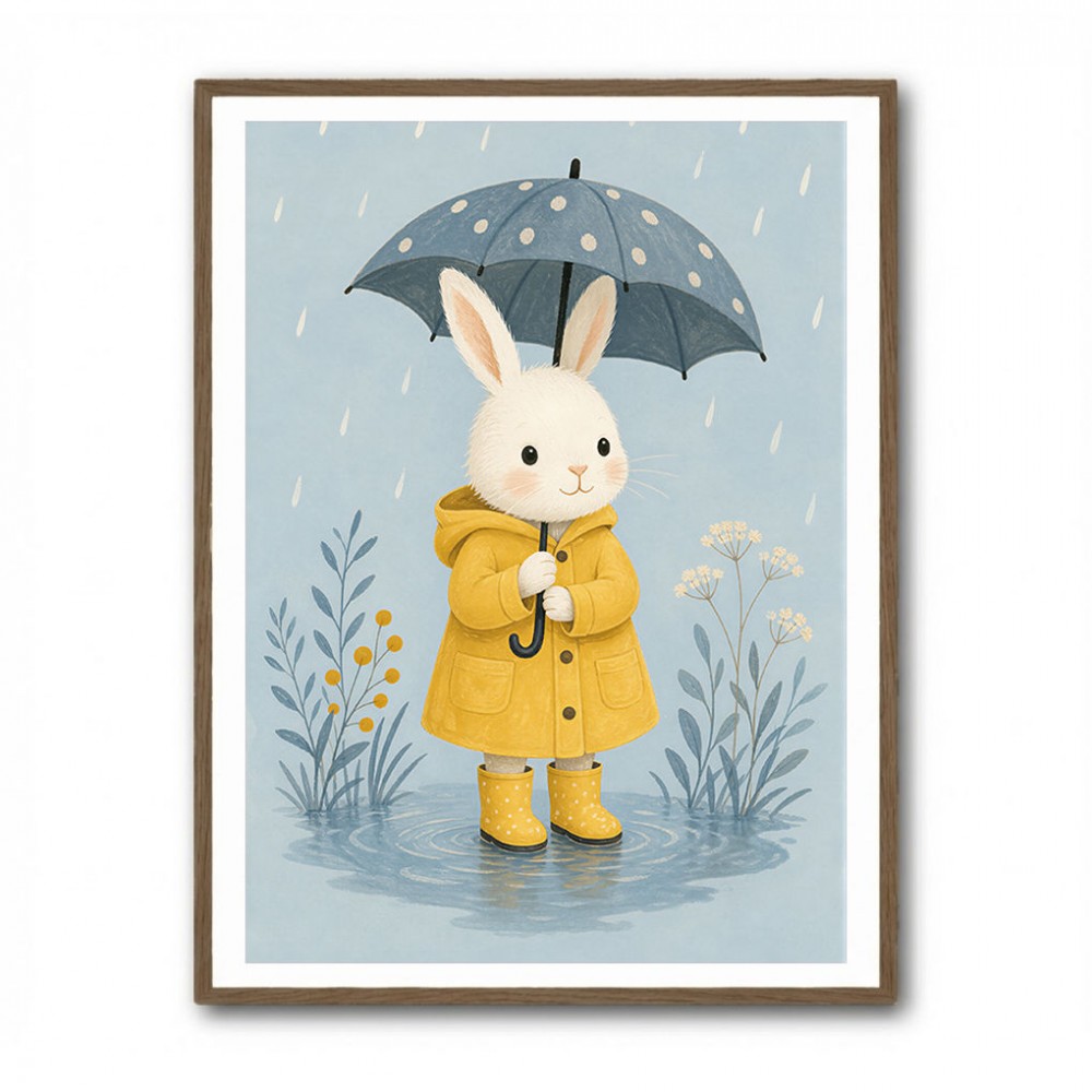 Rabbit in Raincoat
