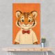 Tiger With Bow Tie
