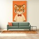 Tiger With Bow Tie
