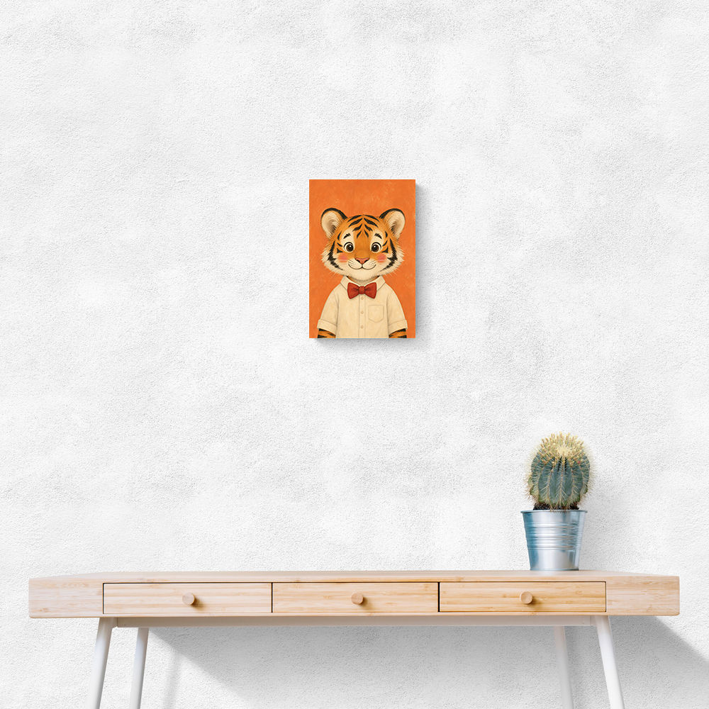 Tiger With Bow Tie