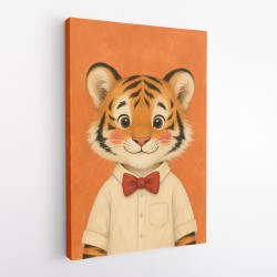 Tiger With Bow Tie