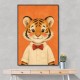 Tiger With Bow Tie