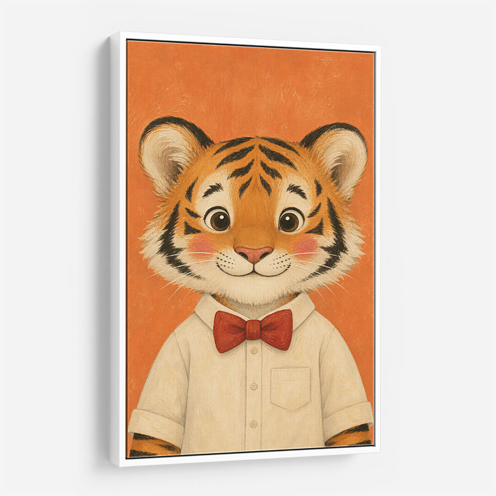 Tiger With Bow Tie