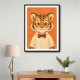 Tiger With Bow Tie
