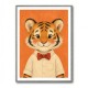 Tiger With Bow Tie