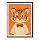 Tiger With Bow Tie