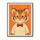 Tiger With Bow Tie
