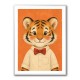 Tiger With Bow Tie