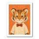 Tiger With Bow Tie