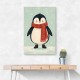 Penguin With Scarf