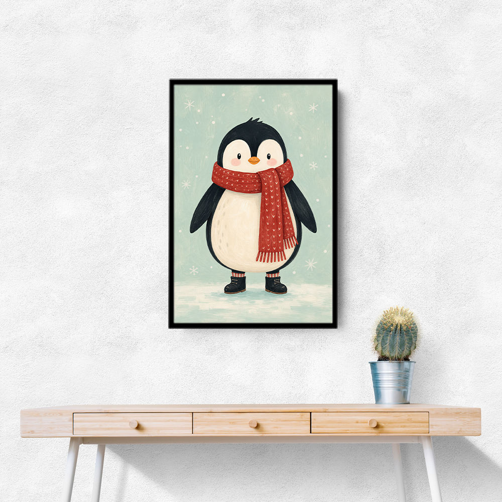 Penguin With Scarf