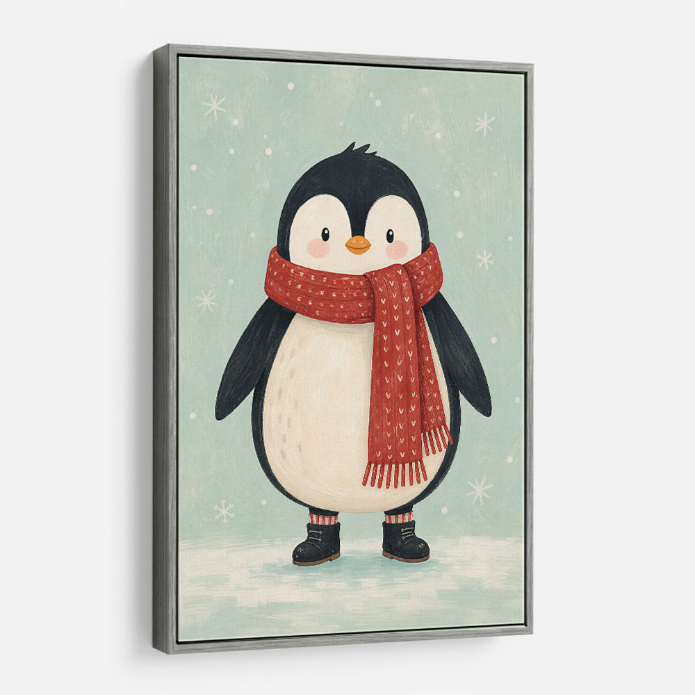 Penguin With Scarf