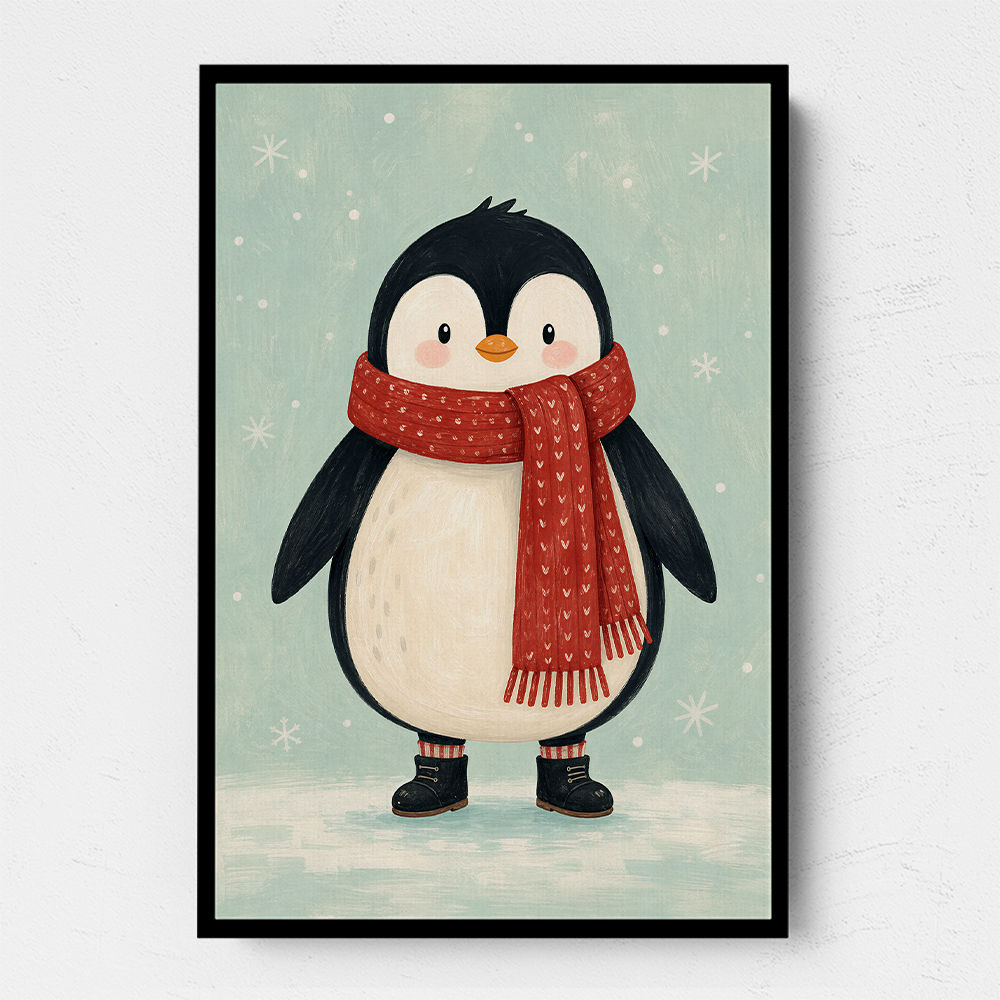 Penguin With Scarf