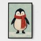 Penguin With Scarf