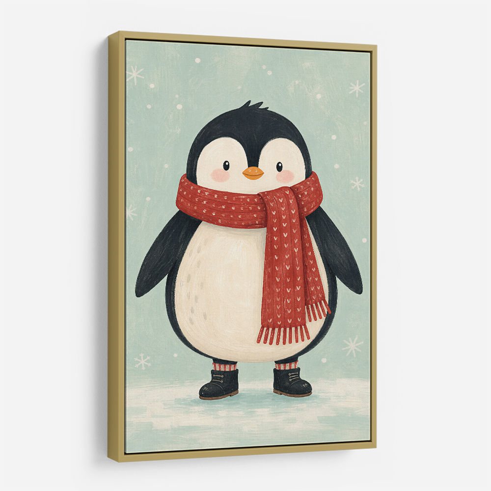 Penguin With Scarf