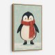 Penguin With Scarf