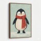 Penguin With Scarf