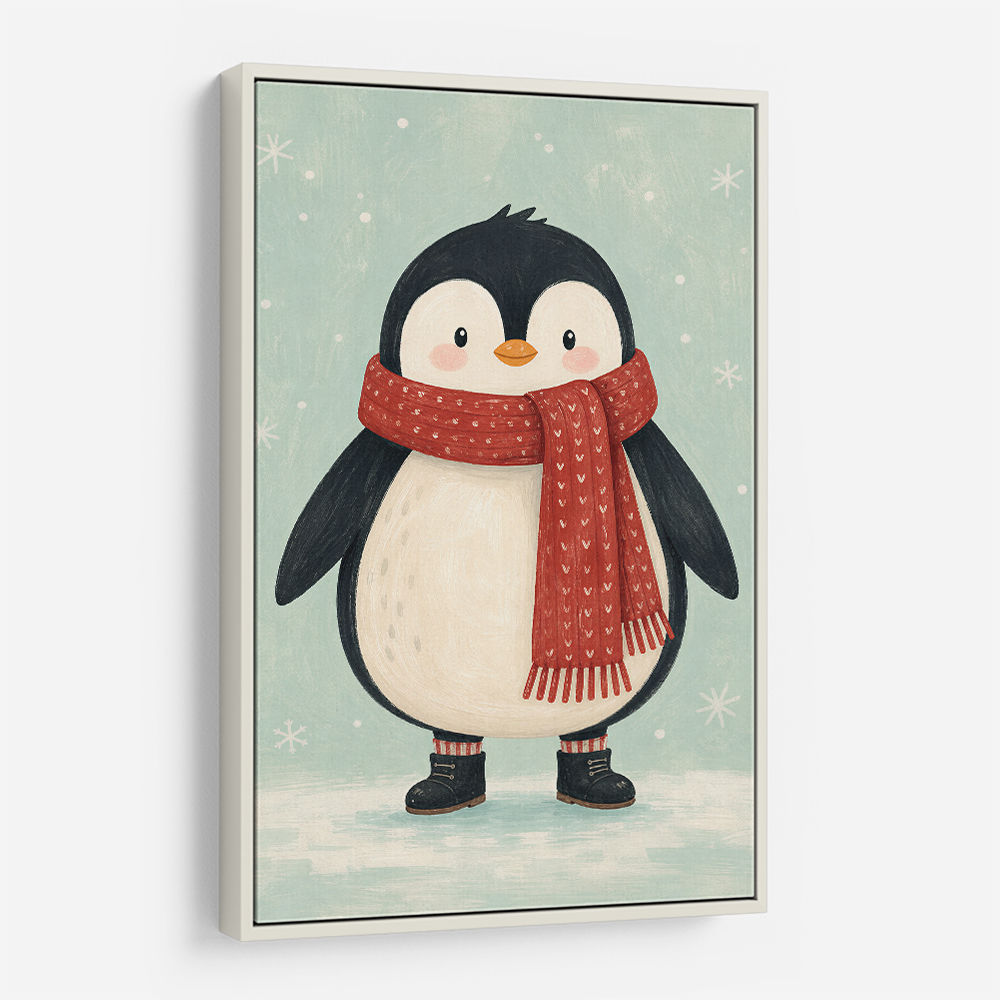Penguin With Scarf