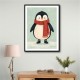 Penguin With Scarf
