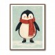 Penguin With Scarf