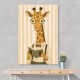Giraffe Reading Book