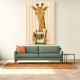 Giraffe Reading Book