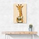Giraffe Reading Book