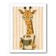 Giraffe Reading Book