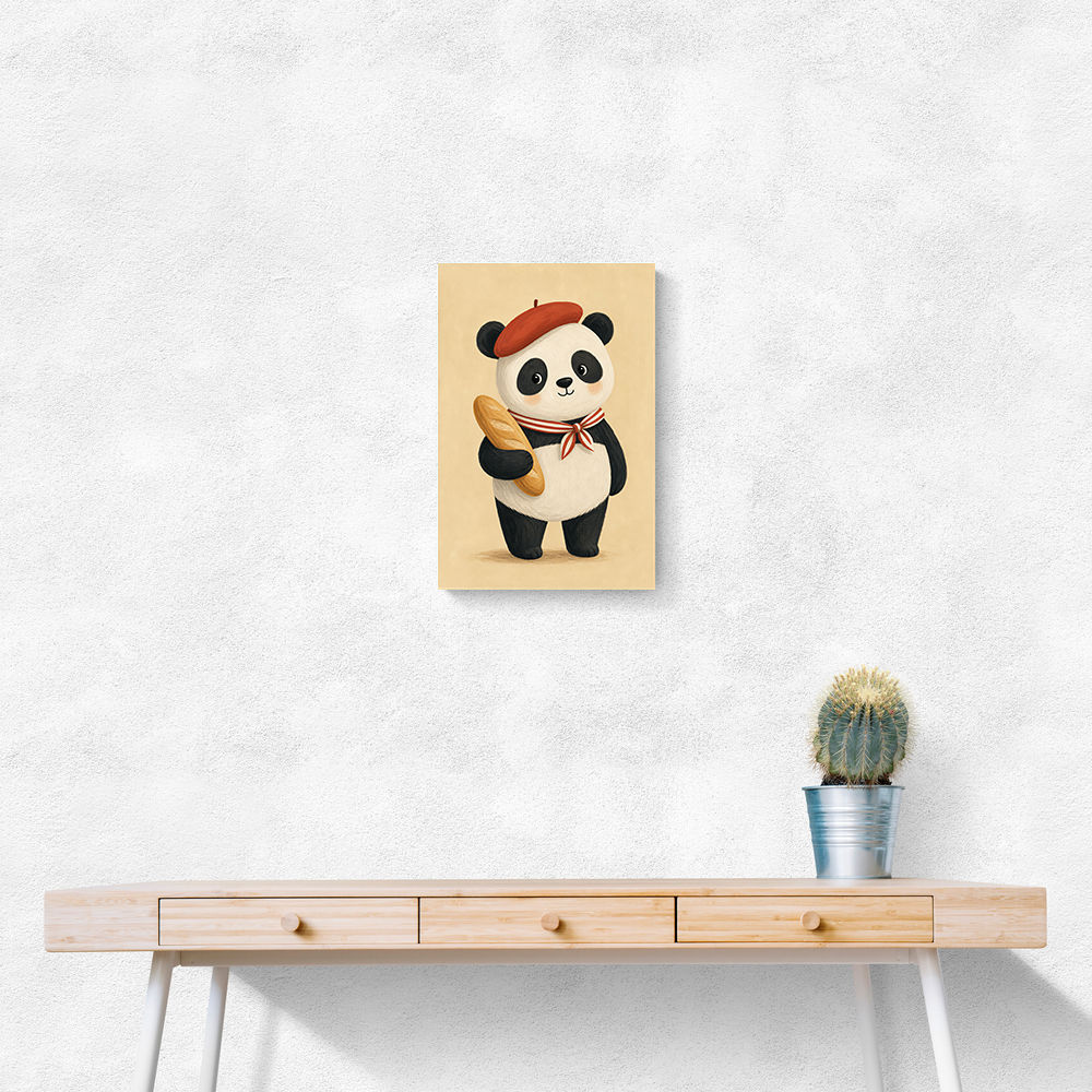 Panda With Beret